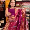 Berry Korat soft dhakai jamdani saree