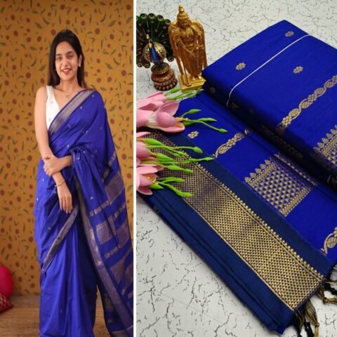 Cobalt Blue + Gold