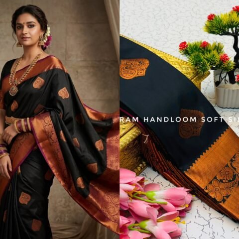 Jet Black & Antique Copper