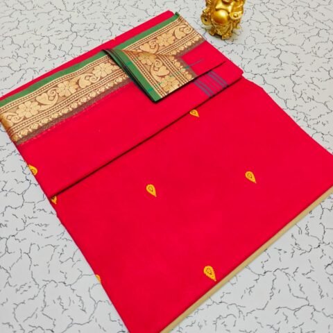 Crimson Red & Emerald Green
