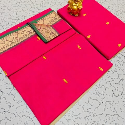 Hot Pink & Bottle Green