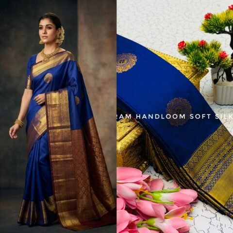 Royal Blue & Temple Gold