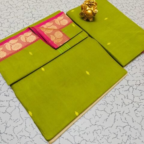 Olive Green & Fuchsia Pink