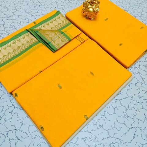 Golden Mustard & Leaf Green