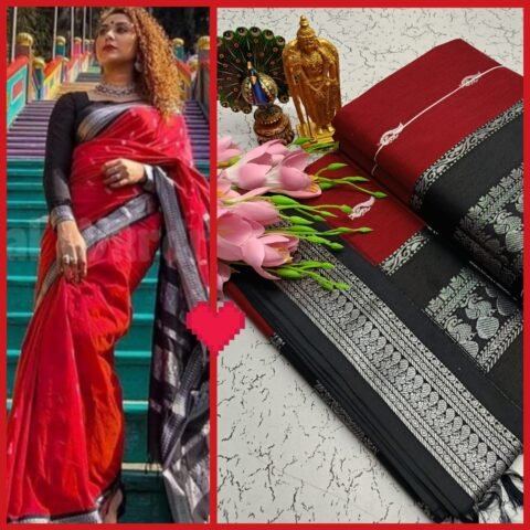 Scarlet Red + Black