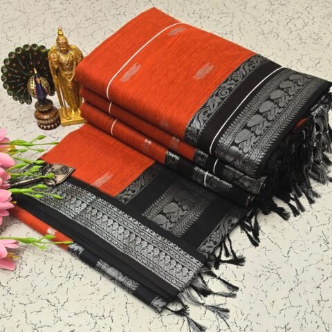 Vermilion Orange + Grey