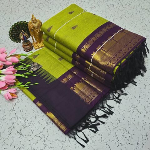 Pistachio Green + Purple