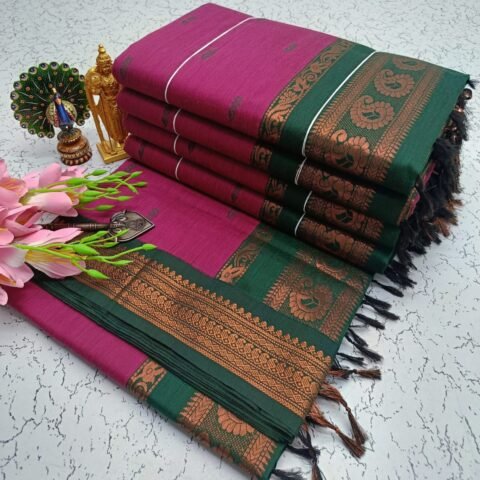 Raspberry Pink + Green