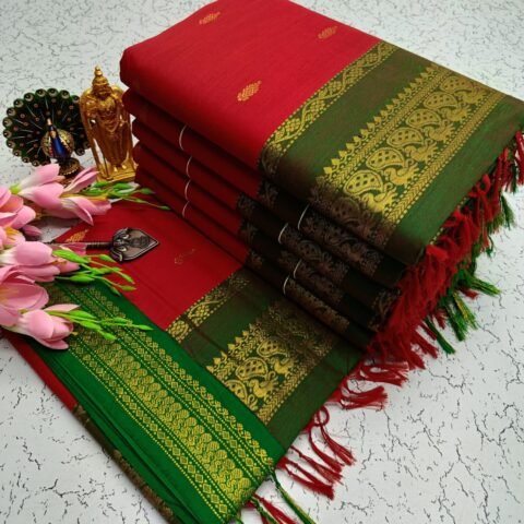 Ruby Red + Parrot Green