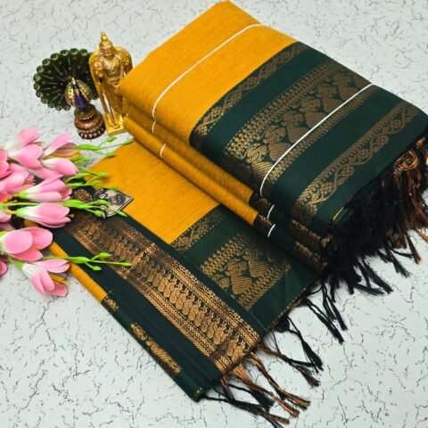 Sunflower Yellow + Forest Green