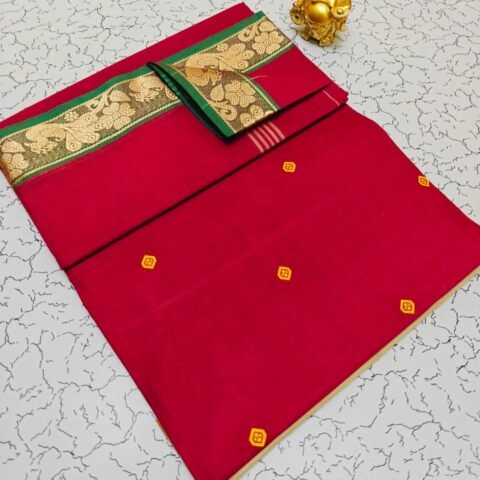 Crimson Red & Bottle Green