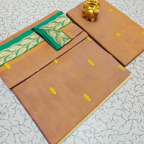 Copper Brown Emerald Green