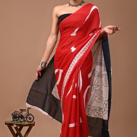 Red with Black