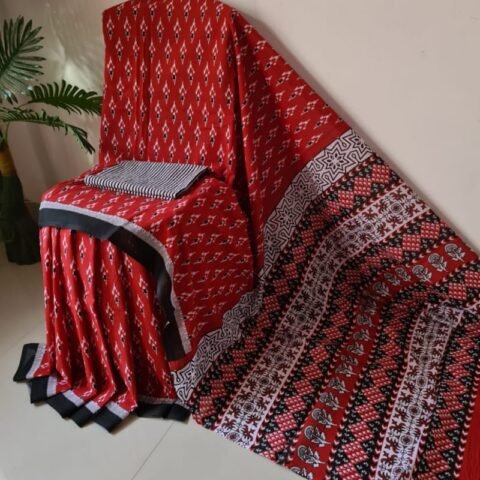 Red with White