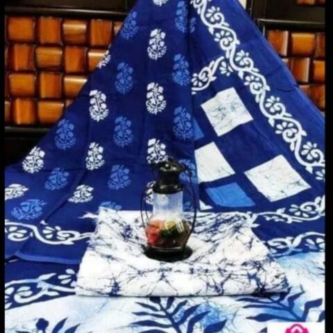 Royal Blue with White