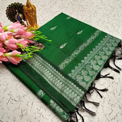 Forest Green + White