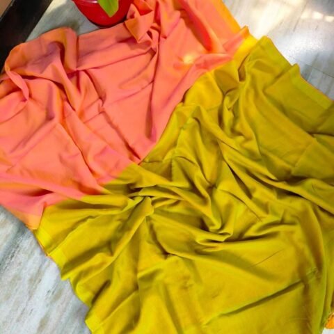 Coral Orange & Cerise Pink