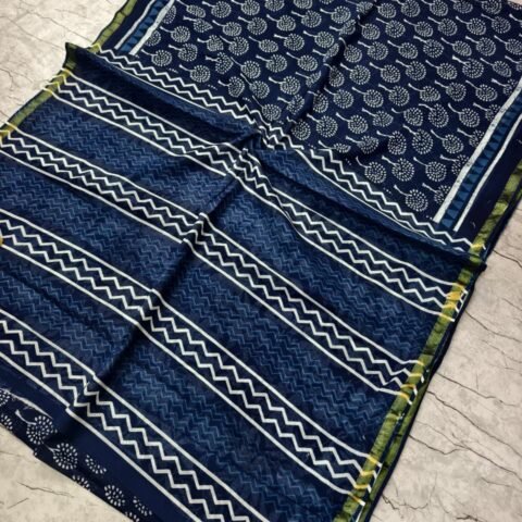 Indigo Paisley
